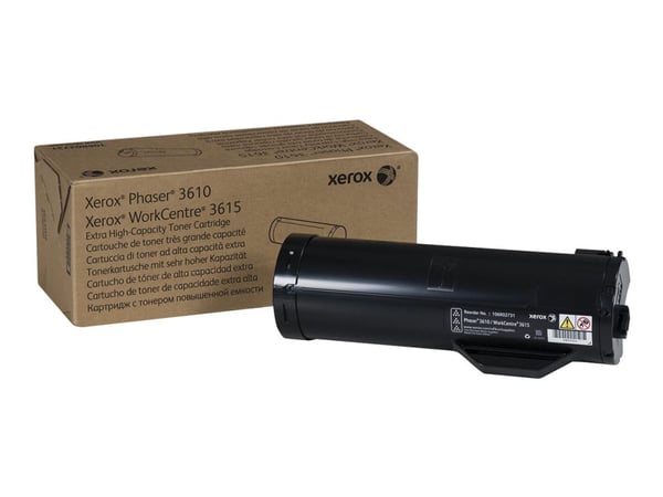 Xerox Phaser 3610 - Extra High Capacity - svart - original - tonerpatron - for Phaser 3610; WorkCentre 3615
