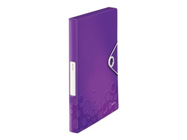 Leitz WOW, 250 arkkia, Purppura, Polypropeeni (PP), A4, 250 mm, 37 mm