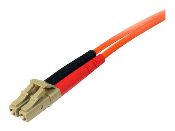Startech 1m Fiber Optic Cable - Multimode Duplex 50/125 - LSZH - LC/LC - OM2 - LC to LC Fiber Patch Cable (50FIBLCLC1) - Nettverkskabel - LC multim...