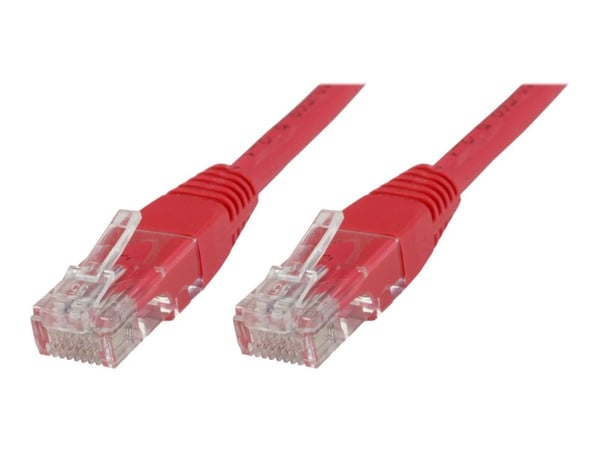 MicroConnect - Nettverkskabel - RJ-45 (hann) til RJ-45 (hann) - 2 m - UTP - CAT 6 - rød