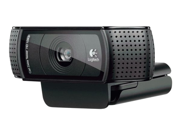 Logitech HD Pro Webcam C920 - Verkkokamera - väri - 1920 x 1080 - ääni - USB 2.0 - H.265