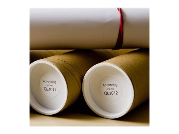 Brother DK-11218 - Svart på hvitt - Rull (2,4 cm) 1000 stk (1 rull(er) x 1000 merkelapper - for Brother QL-1050, QL-500, QL-550, QL-560, QL-570, QL...