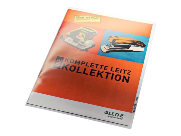 Leitz Premium - L-formet mappe - for A4 (210 x 297 mm) - krystallklar