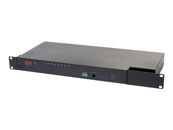 APC KVM 2G Analog - Omkopplare för tangentbord/video/mus - CAT5 - 8 x KVM port(s) - 1 lokal användare - rackmonterbar - TAA-kompatibel - för P/N: N...