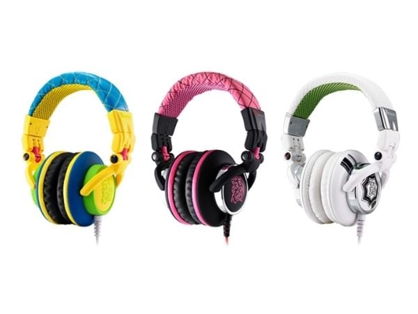 Tt eSPORTS CHAO DRACCO - Hodetelefoner - full størrelse - kablet - 3,5 mm jakk - hvit