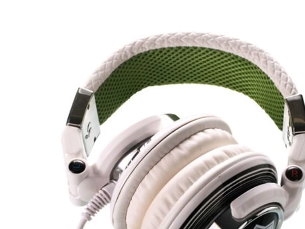 Tt eSPORTS CHAO DRACCO - Hodetelefoner - full størrelse - kablet - 3,5 mm jakk - hvit