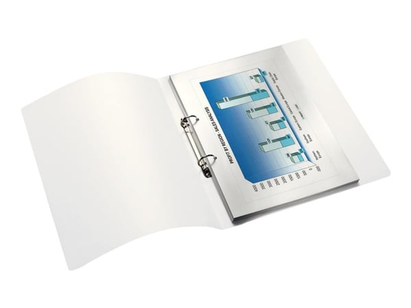 Leitz WOW - Ringpärm - för A4 (210 x 297 mm) - kapacitet: 190 ark - lila metallic