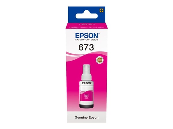 Epson T6733 - 70 ml - magenta - original - blekkpåfylling - for Epson L1800, L800, L805, L810, L850; EcoTank L1800