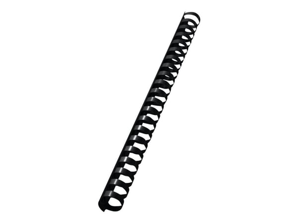 Leitz - 21 ringer - A4 (210 x 297 mm) - 180 ark - svart - plastbindekam - for Leitz comBIND 300, comBIND 500, comBIND 500e