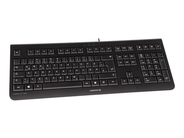 CHERRY KC 1000 - Tastatur - Nordisk - svart