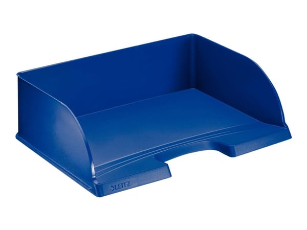 Leitz Plus - Brevbakke - for A4 (210 x 297 mm) - landskap - blå