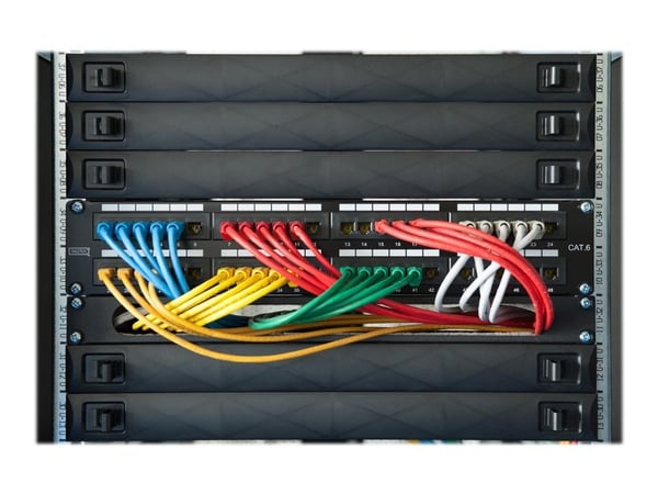 Digitus DN-97651, ABS-synteettinen, Musta