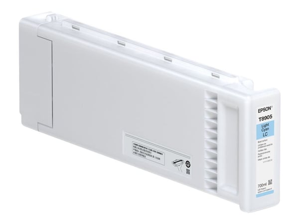 Epson T8905 - 700 ml - lys cyan - original - blekkpatron - for SureColor SC-S80600