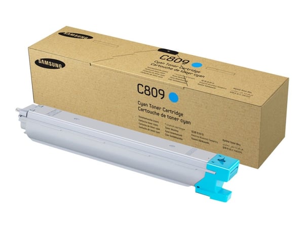 HP CLT-C809S - Cyan - original - tonerpatron (SS567A) - for MultiXpress CLX-9201, 9206, 9251, 9256, 9258, 9301, 9306, 9358, 9811, 9812, 9813