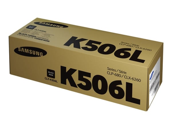 HP CLT-K506L - Høy ytelse - svart - original - tonerpatron (SU171A) - for Samsung CLP-680DW, CLP-680ND, CLX-6260FD, CLX-6260FR, CLX-6260FW, CLX-6260ND