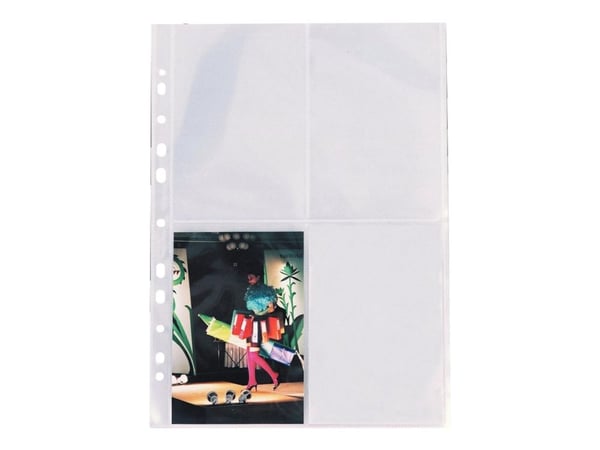 Fotofickor 10x15 cm A4 80my klar Esselte PhotoSafe - (25 st.)