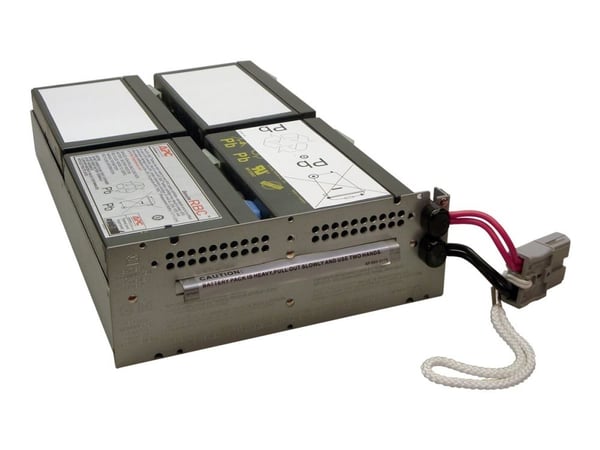 APC Replacement Battery Cartridge #132 - UPS-batteri - 1 x batteri - blysyre - svart - for P/N: SMC1500-2U, SMC1500-2UTW, SMC1500I-2U, SMT1000R2I-A...
