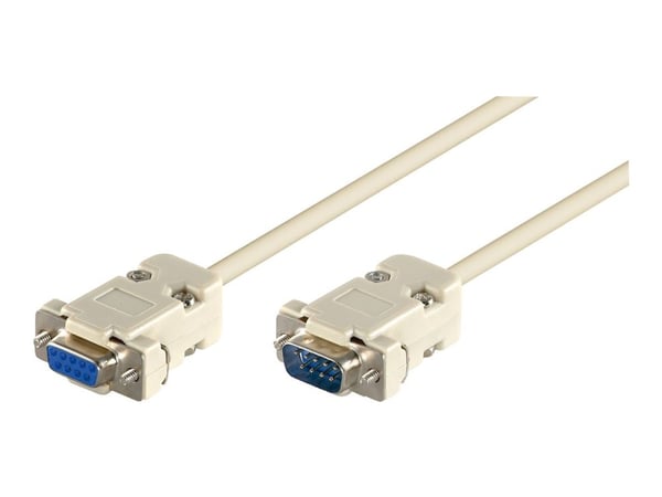 MicroConnect - Sarjaliikennekaapeli - DB-9 (uros) - DB-9 (naaras) - 5 m