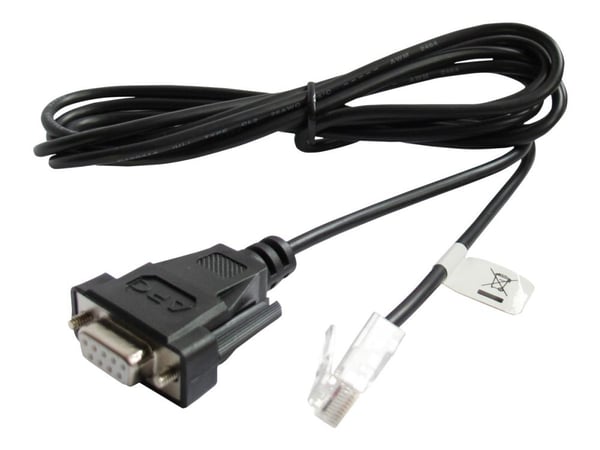 APC - Seriell kabel - RJ-45 (hane) till DB-9 (hona) - 2 m - för P/N: SRV2KI-TW, SRV3KA-TW, SRV3KI-TW, SRV6KI-TW, SRYL15K15RMX LT, SRYL15K15XLT24