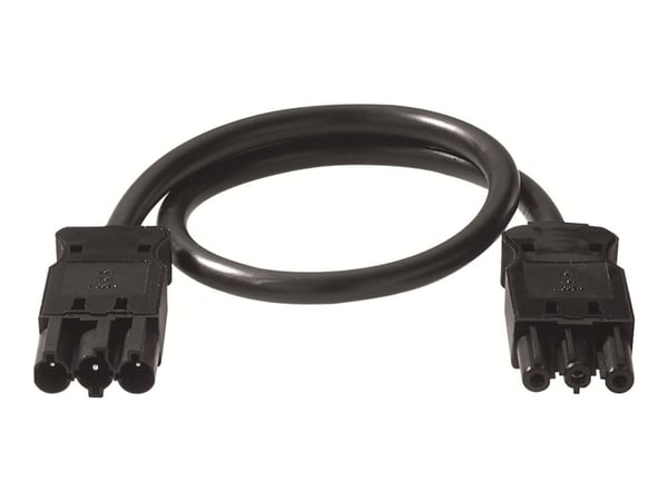 Bachmann - Jatkojohto sähköä varten - GST18i3 (P) - GST18i3 (R) - 3 m - musta