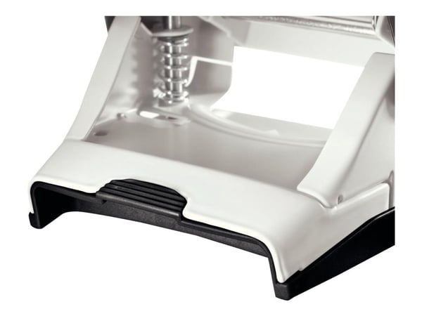 Hulapparat Leitz 5008 sort 2-huls med skinne - til 30 ark