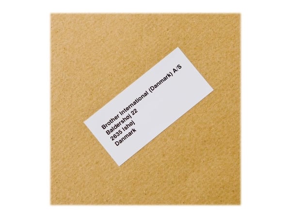 Brother DK-22225 - Papir - svart på hvitt - Rull (3,8 cm x 30,5 m) 1 rull(er) sammenhengende etiketter - for Brother QL-1050N, QL-500A, QL-500BS, Q...