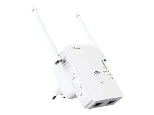 Strong Universal Repeater 300 - Räckviddsökare för wifi - 2 portar - 100Mb LAN - Wi-Fi - 2.4 GHz