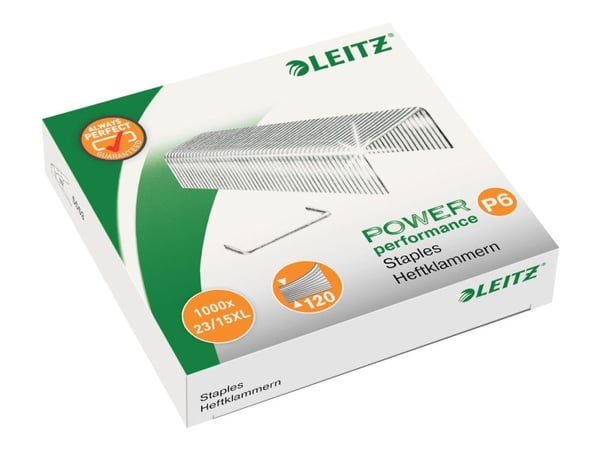 Staples leitz 5579, 23/15xl, laatikko 1.000 kpl.