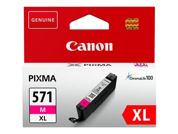 Canon CLI-571M XL - 11 ml - Høy ytelse - magenta - original - blekkbeholder - for PIXMA TS5051, TS5053, TS5055, TS6050, TS6051, TS6052, TS8051, TS8...