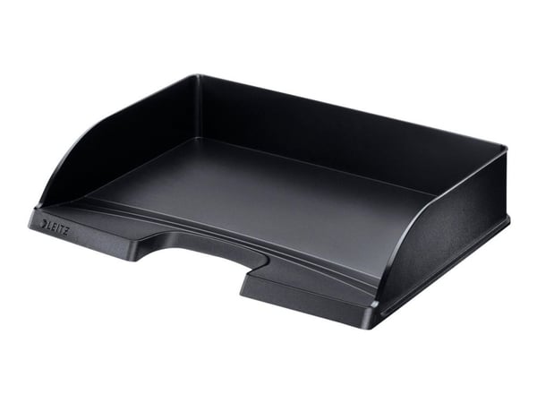 Leitz Plus - Brevbakke - for A4 (210 x 297 mm) - landskap - svart
