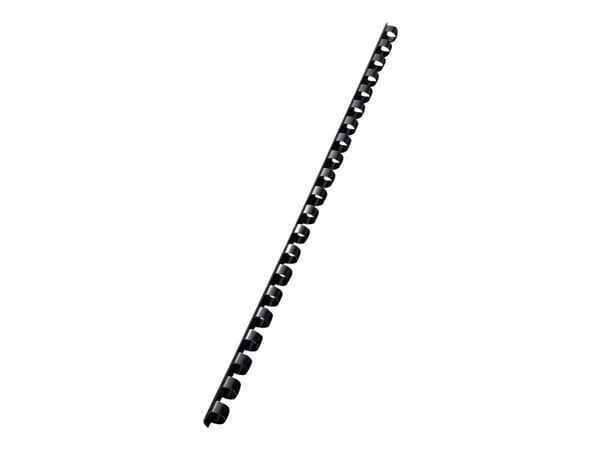 Leitz ComBIND - 8 mm - 32 cm - 21 ringer - A4 (210 x 297 mm) - 45 ark - svart - 100 stk plastbindekam