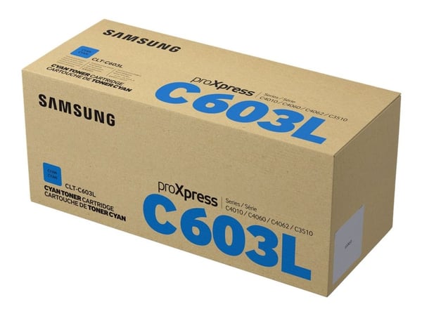 Samsung CLT-C603L - Cyan - original - tonerpatron - for ProXpress C4010ND, C4060FX