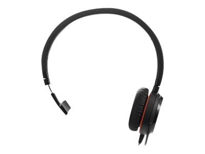 Jabra Evolve 30 II UC Mono - Hodesett - on-ear - kablet - 3,5 mm jakk