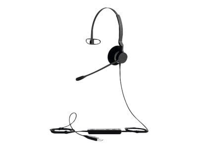 Jabra BIZ 2300 USB MS Mono - Hodesett - on-ear - kablet - USB - Certified for Skype for Business