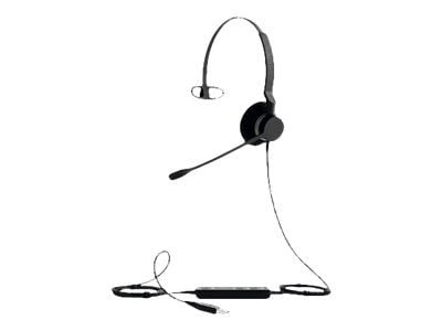 Jabra BIZ 2300 USB UC Mono - Hodesett - on-ear - kablet - USB