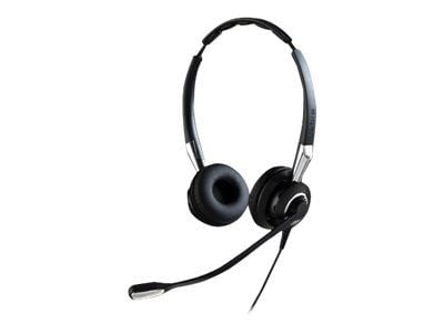 Jabra BIZ 2400 II QD Duo NC Wideband - Hodesett - on-ear - kablet - Quick Disconnect