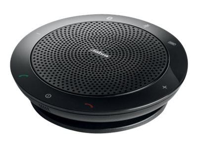 Jabra SPEAK 510+ MS - Høyttalende håndfri telefon - Bluetooth - trådløs - USB - Certified for Skype for Business