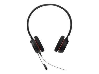 Jabra Evolve 20 MS stereo - Headset - på örat - kabelansluten - USB - Certifierad för Skype for Buisness