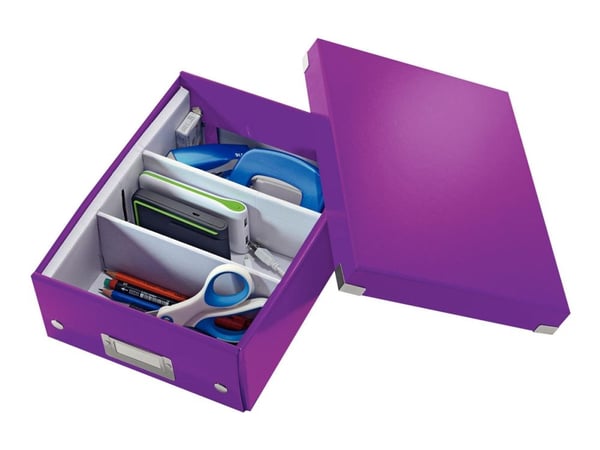 Leitz Click &amp; Store WOW Small - Säilytyslaatikko - violetti