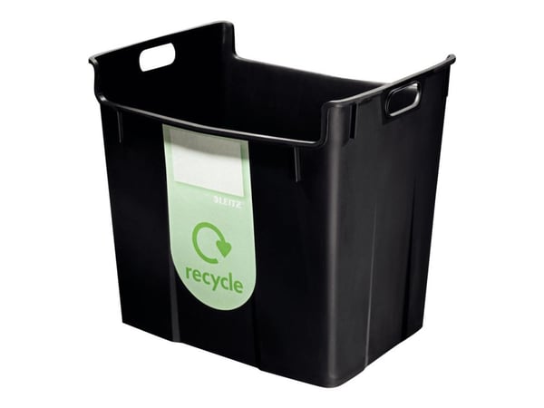 Papirkurv Leitz Basko 40 ltr. sort