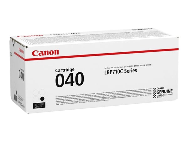 Canon 040 - Svart - original - tonerpatron - for imageCLASS LBP712Cdn