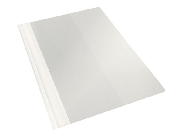 Tilbudsmappe Esselte PP hvid A4 m/lomme 28345 - (25 stk.)