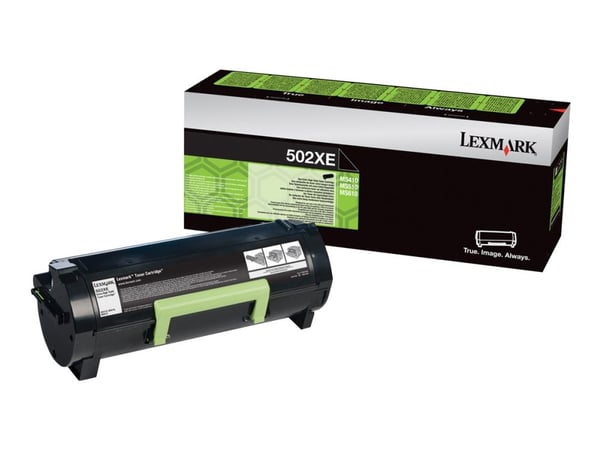 Lexmark 502X, 10000 sivua, Musta, 1 kpl