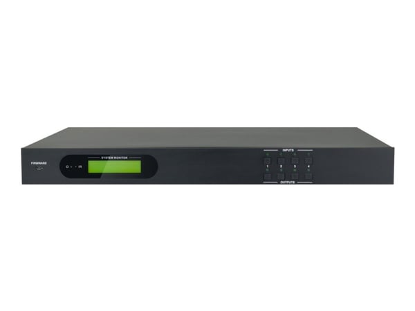 VivoLink 4x4 Matrix switcher - Video/audio switch - rackmonterbar