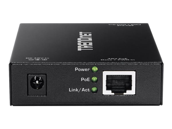 TRENDnet TPE-E100 - Forsterker - 1GbE - 10Base-T, 100Base-TX, 1000Base-T - RJ-45 / RJ-45 - opp til 100 m