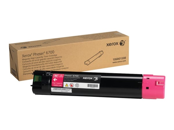 Xerox Phaser 6700 - Høykapasitets - magenta - original - tonerpatron - for Phaser 6700Dn, 6700DT, 6700DX, 6700N, 6700V_DNC