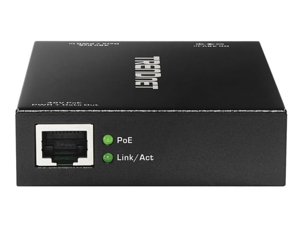 TRENDnet TPE-E100 - Forsterker - 1GbE - 10Base-T, 100Base-TX, 1000Base-T - RJ-45 / RJ-45 - opp til 100 m