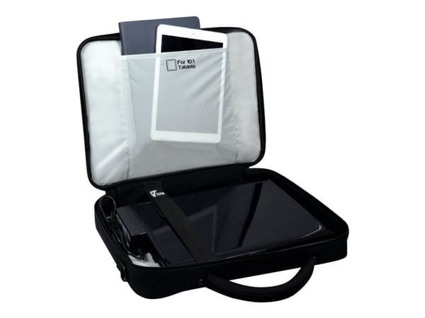 PORT COURCHEVEL Clamshell - Notebookbæreveske - 15.6" - svart