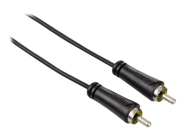 Hama - Lydkabel - RCA hann til RCA hann - 1.5 m - svart