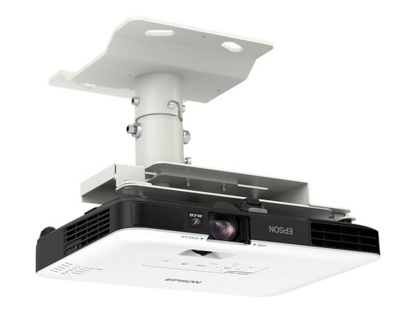 Epson EB-1780W - LCD-projektor - portabel - 3000 lumen (hvit) - 3000 lumen (farge) - WXGA (1280 x 800) - 16:10 - 720p - 802.11n trådløs - svart, hvit